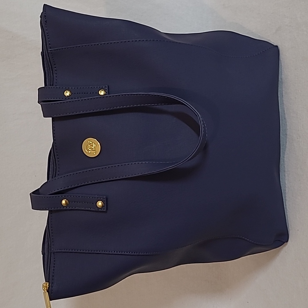 New Joy Mangano Leather Tote